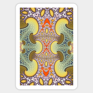 Mushroom Abstract Sticker